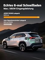 AFERIY P280 2800W Set Powerstation 2048Wh Mit DC060 580W DC Batterieladegerät, 45 Min Schnellladung, 13 Ausgänge, Reine Sinuswelle 230V, USV, Solar-Generator Für Camping/Home-Office – Ansicht 6