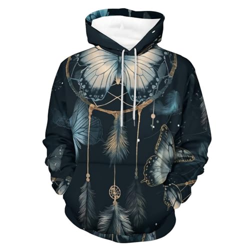 Sweatshirt pullover pour homme femme inspiré par la nature et les rêves