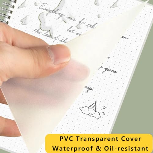 Papier quadrillé à pois A4 WRENBEN pour corriger les notes désalignées