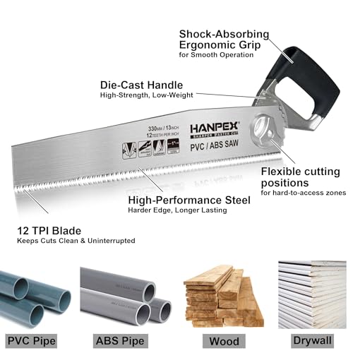 Hanpex 13-Inch Heavy Duty Pipe Saw