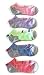 PUMA Girl's Low Cut Socks, 10 pair, Fits Youth Shoe Sizes 4-9.5