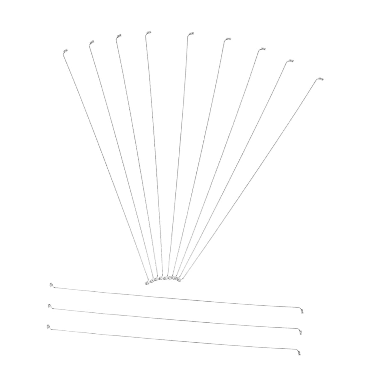 STOBAZA Stainless Steel Cheese Wire Slicer 12pcs Replacement Cutting Wire for Cheese Slicer Easy to Clean Design