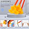 41l6pnlh0bl - Bow and Arrow Set for Kids, 2-Pack LED Light Up Archery Set with 20 Suction Cup Arrows, Outdoor Toy for Boy Girl Age 4-8 8-12 with Standing Target&2 Quivers, Birthday Gift for Kid 5 6 7 8 9 Year Old