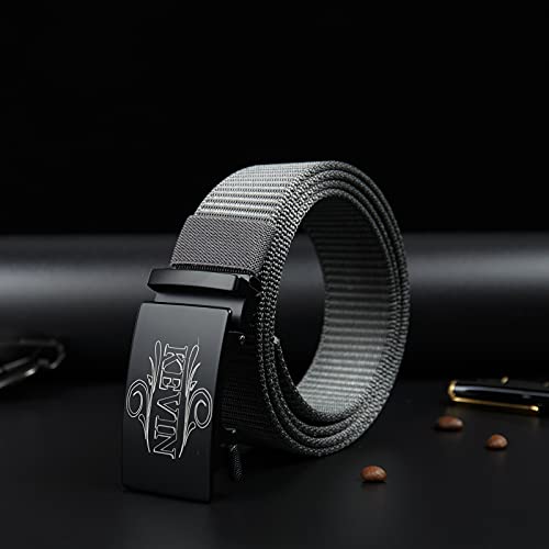 kaululu Custom Belts for Men, Personalized Tactical Belt for Men, Engraving Name Leather Belts for Father4