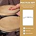 VINTORKY Music Support Stand Iron Bracket for Bongos Versatile Holding Tray for Concerts Gatherings and Music Lovers