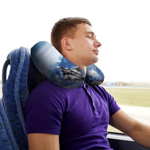 Almohada memory foam tamaño único confortable miniatura 7