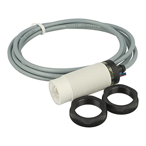 ELECTROMATIC EC3025TBAPL Sensing Range MIN 4MM, Terminal, Proximity Sensor Switch, Cylindrical, Cable Supply Voltage MIN 20VAC, Output Current MAX500MA