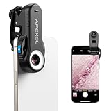 【Une première dans l'industrie ! Microscope pour smartphone à grossissement variable】Ce microscope offre un grossissement réglable (0x/40x/80x/120x). Un réglage à 40x permet une observation précise des détails de la surface des feuilles, invisibles à l'œil nu, tandis qu'un réglage à 80x permet de détecter les moisissures et les insectes nuisibles sur les plantes. Facile à utiliser : il suffit de le fixer à votre smartphone pour découvrir le monde microscopique fascinant sur son grand écran.