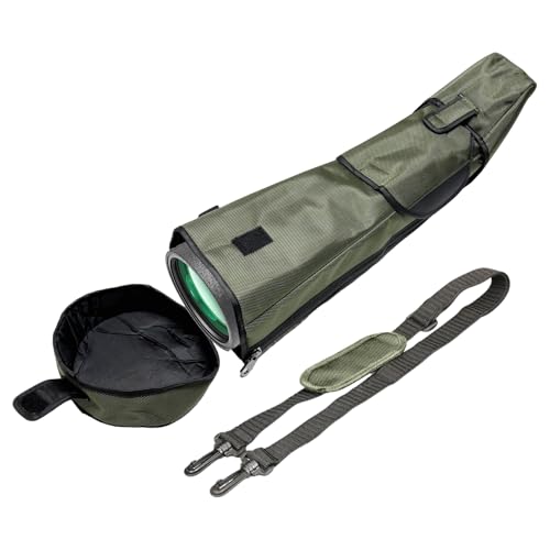 Sac pour télescope d'observation en forêt étui de rangement jaune pour la chasse matinale