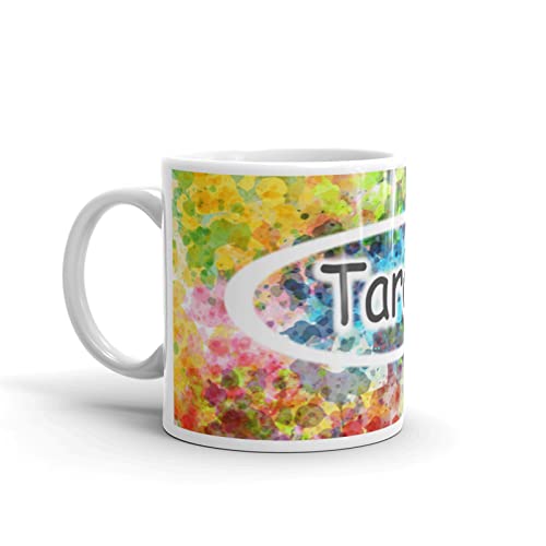 RISH Coffee Tea Mug Ceramic 350 ml | Tarana Name Design Printed Cups