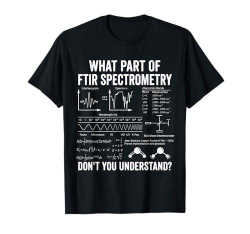 FTIR Fourier-Transform Infrared Spectroscopy Understand T-Shirt
