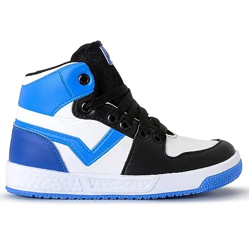 Tênis Infantil Casual Masculino Botinha High COR:AZUL;TAMANHO:29