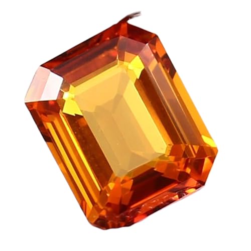 Saphir naturel orange pour bague personnalisée | Créez votre bijou de fiançailles unique