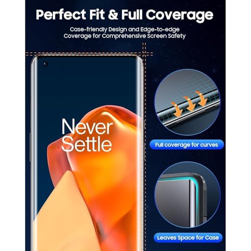 Image of UV Tempered Glass Screen Protector For Vivo X200 Pro (Pack of 1) Full UV Curved Screen Protector Case Friendly HD Clarity with installation kit