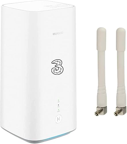 3 Network Huawei H112-370 CPE Pro 5G Home/Office Wi-Fi 6 Router. 2.3GBPS. With 2 x External Antennas. Works with any 3 Network or Smarty Sim Card. 2.4/5GHz Wi-Fi + VPN (Renewed)