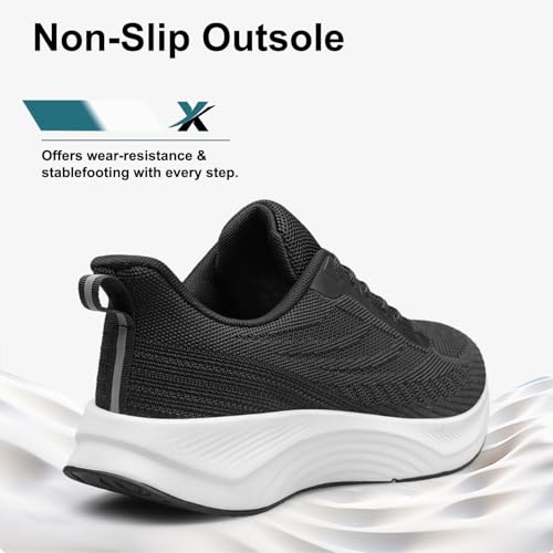 Image of BQQ Men's Walking Shoes Lightweight Breathable Running Sneakers Comfortable Tennis Athletic Shoes for Gym, Workout & Daily Wear