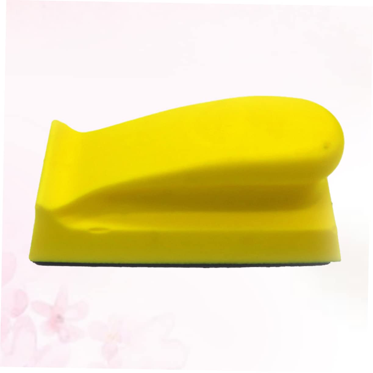 LALAFINA Pu Manual Sanding Disc Holder 66x126mm Comfortable Backing Pad for Sanding