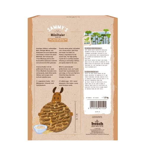 Sammy´s Müslitaler | Knusprig gebackene Hundesnacks |5-Korn-Müslitaler für Deine große Fellnase (ab 30 kg) | 5 kg