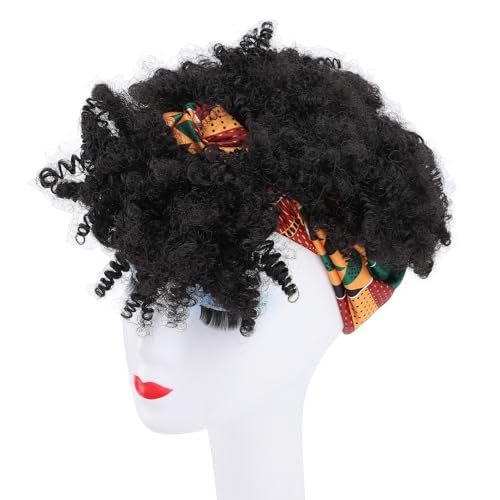 Perruque bandeau courte bouclée idée cadeau originale pour vos proches