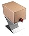 Produktbild Lares - Halter für Getränkeboxen - Ideal für 5 Liter Bag-in-Box Systeme - aus rostfreiem Edelstahl - Made in Germany