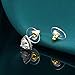 Outus 200 Pcs Earring Backs for Droopy Ears Backs Replacements Earring Backs for Heavy Bullet Clutch(Silver and Gold)