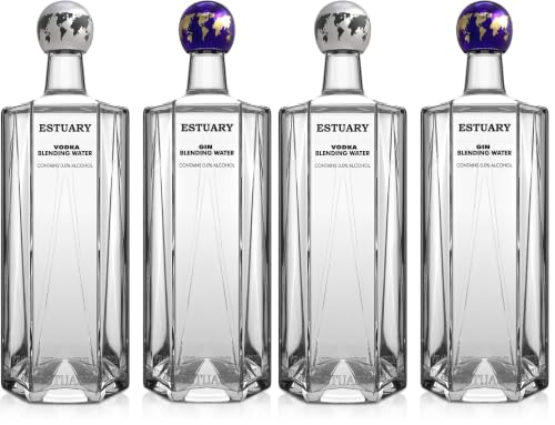 Image of Estuary Assorted Pack Blending Water | Premium Non-Alcoholic Mixer for Vodka & Gin 330ML | Pack of 4