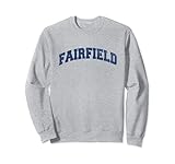 Fairfield Varsity Style Vintage Grey Sweatshirt