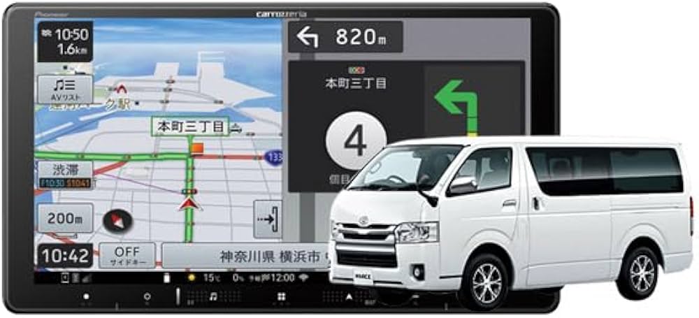 ト*ト様 10.カロッツェリアナビ 7インチ配線セット ハイエースバン 10.カロッツェリアナビ 7インチ配線セット ハイエースバン