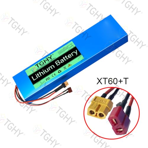 Batería para scooter de 36 voltios TGHY recargable con sistema BMS y litio de alta duración 4