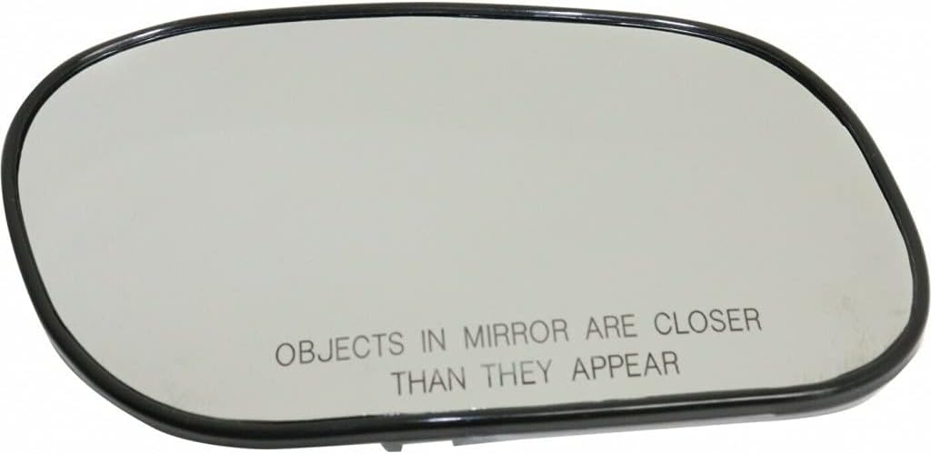 For Ford Crown Victoria 1997-2011 Mirror Glass Passenger Side | Non-Heated | w/Backing Plate | Replacement For F8AZ17K707AA, 1W7Z17K707AA-PFM | FO1325128