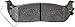 Hawk Performance HB555Y.678 LTS Light Truck and SUV Street Brake Pads