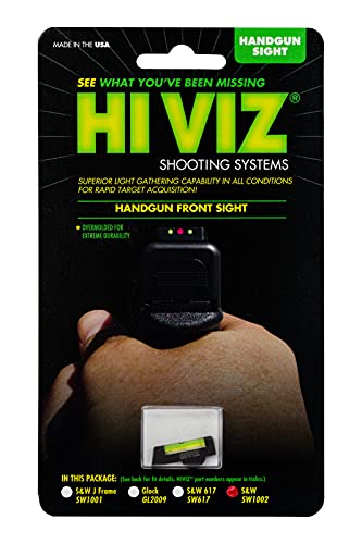HIVIZHiViz Smith & Wesson Overmolded Fiber Optic Front Sight (Green)