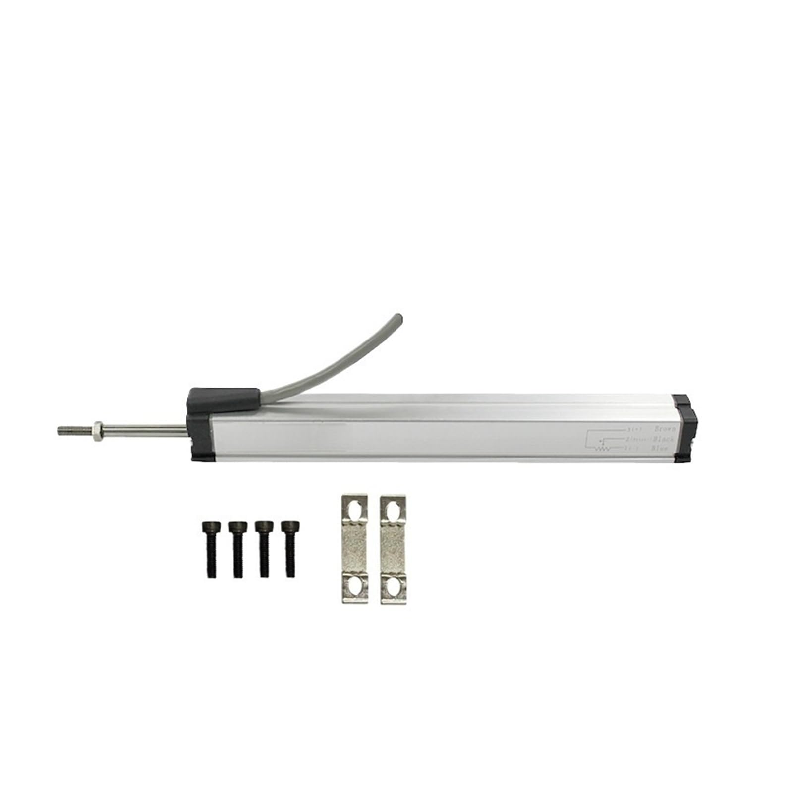 MXXDMOPD Miniature Tie Rod Type Linear Displacement Sensor Injection Molding Machine Electronic Ruler 10mm-300mm(175mm)