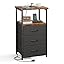 Rustic Brown & Black