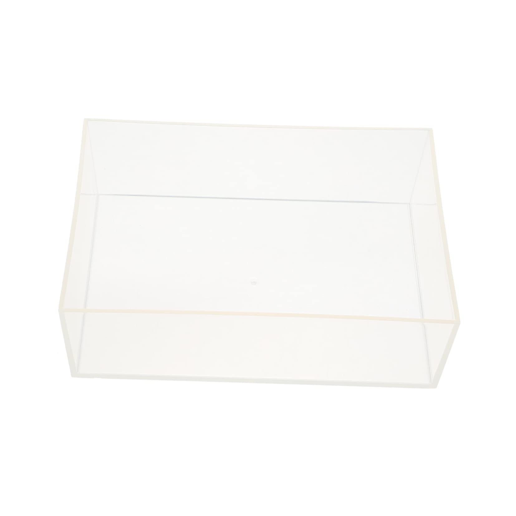 PRETYZOOM Box Tea Bag Storage Box Airtight Clear Tea Bag Organizer Canister Tea Bags Seasoning Holder Tea Organizer Seasoning Packet Holder Plastic Transparent re-usable