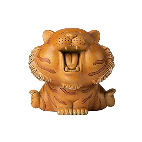 Figurine Tigre Laiton Zodiaque Chinois Idée Cadeau Idéale pour Bureau