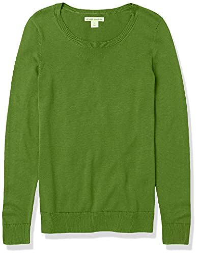 Image of Amazon Essentials Women's Long-Sleeve Lightweight Crewneck Sweater, Flattering (Available in Plus Size)