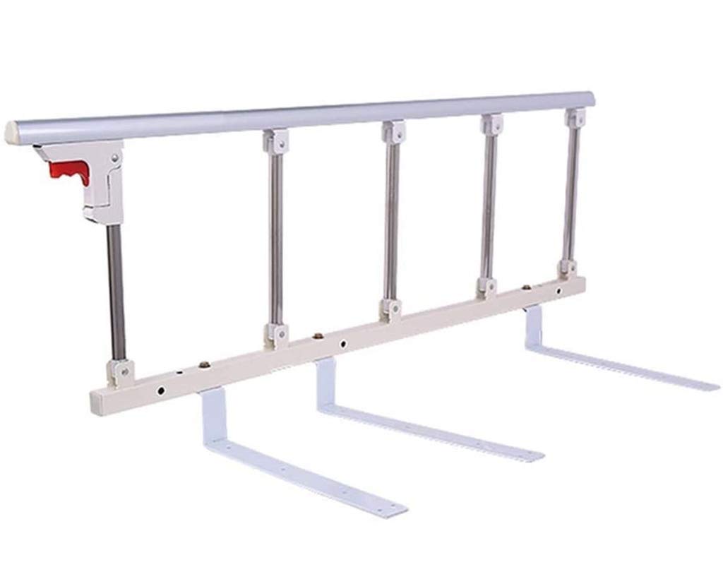 Barrière de lit pour personnes âgées et handicap en métal 120 x 40 cm