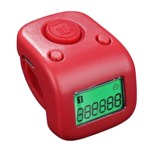 Vestamore Electronic Clicker Counter with 6 Channels, LCD Display, PC Material, Portable Tally Counter, Records Up to 999999, for Sports, Events, Inventory Management