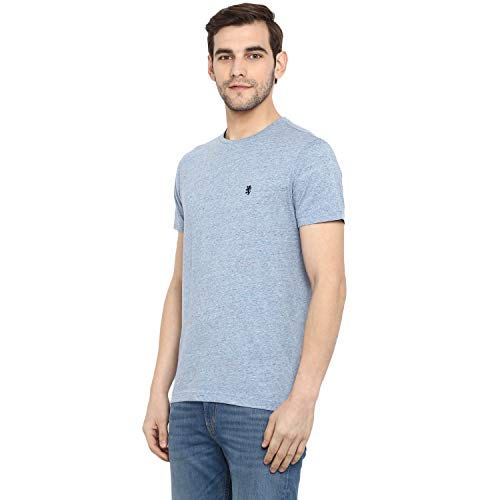 Image of Red Tape Men's Solid Regular Fit T-Shirt