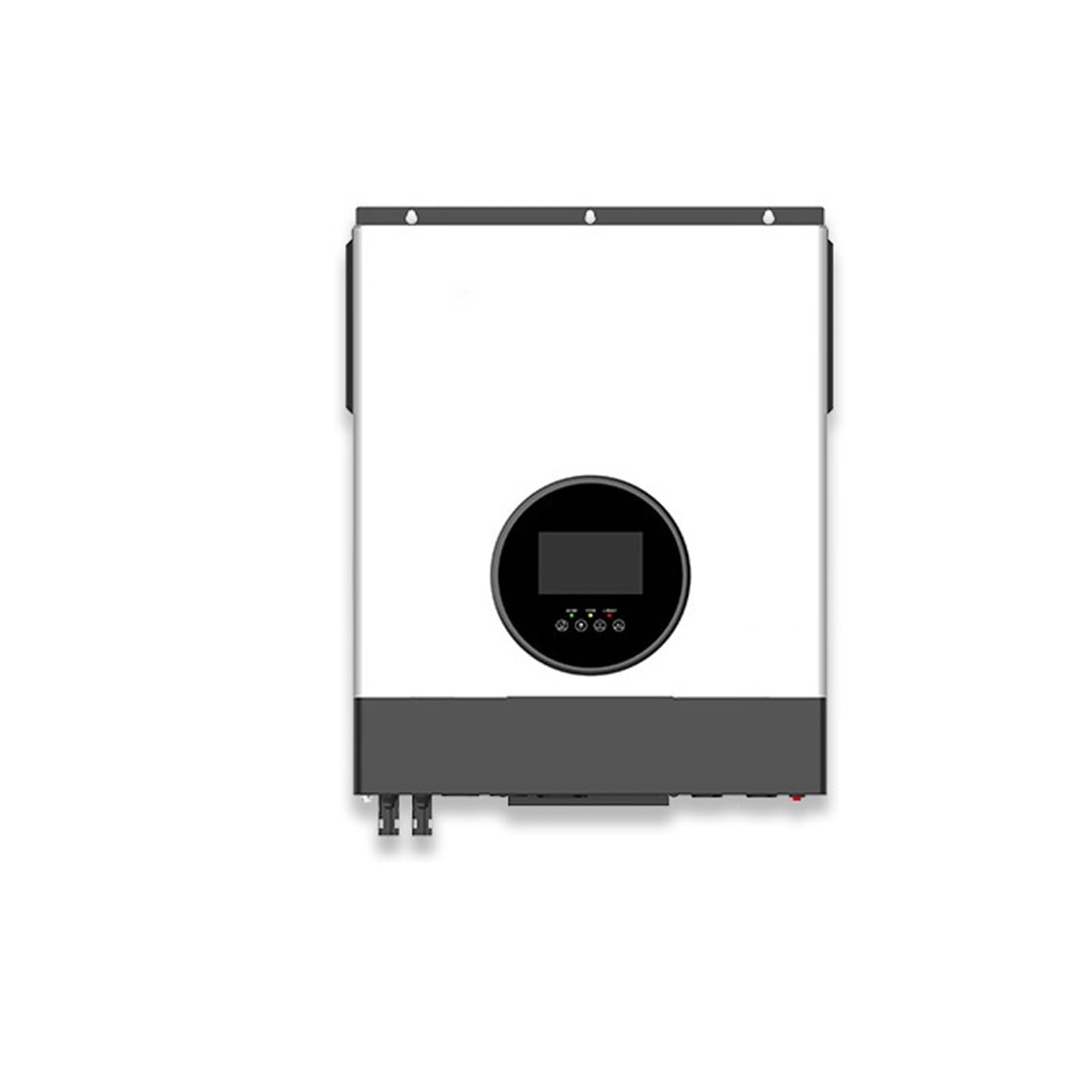 Sistema off-grid domestico con inverter solare e accumulo di energia. Inverter fotovoltaico da 12KW con MPPT integrato