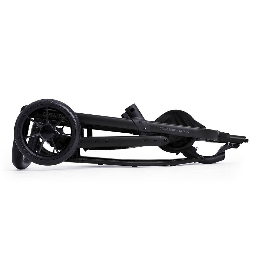 COSATTO Passeggino 3 in 1 Giggle - Carrellino Bambino Nascita fino a 18 kg. Passeggino con navicella, passeggino e seggiolino auto iSize 0+. Auto bambino leggero facile da piegare con protezione