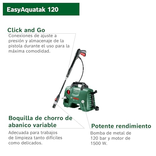 Bosch hidrolimpiadora de Alta presión EasyAquatak 120