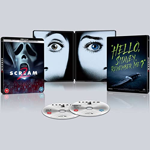 Scream 2 4K UHD Steelbook [Blu-ray] [Region A & B & C]