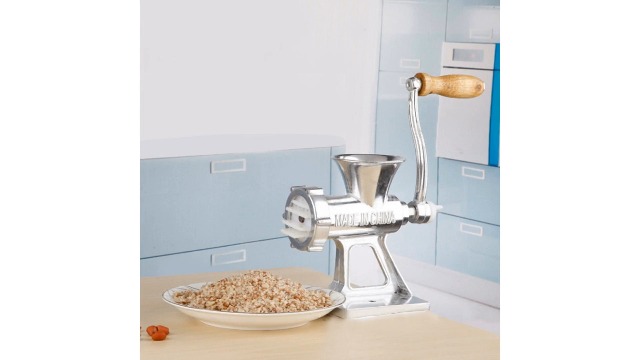 Mango Para Picadora De Carne Manual - Acero Inoxidable, Resistente, Fácil De Usar, Mejora La Eficiencia