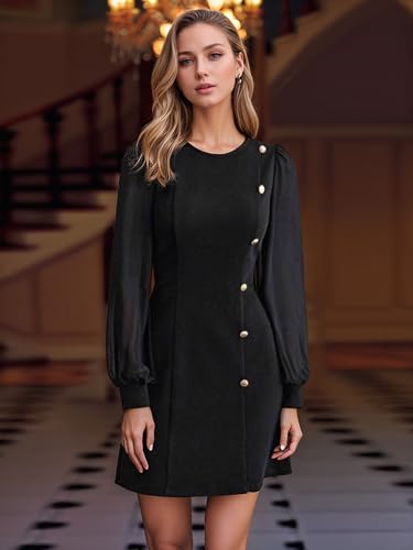 Image of Figdaw Sparkling Rhinestone Bodycon Dress for Women Special Occasions,Night Out