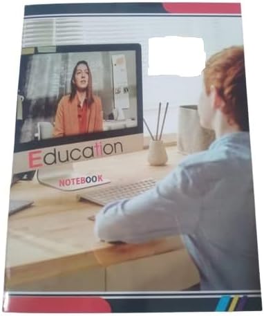 5 line 3 in 1 Notebook,172 Pages Soft Cover Notebook,5 line 3 In 1 Notebook - five Line, 4 Line English, Square Line Math Notebook (Pack Of 6).