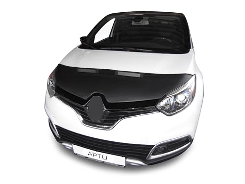 AB3-00070 Custom CAR Hood Bra Compatible with Renault Captur 2013-2019 Front End Nose Mask Bonnet Bra STONEGUARD Protector Tuning