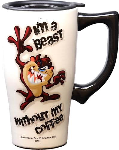 Spoontiques TAZ TRAVEL MUG, 18 ounces