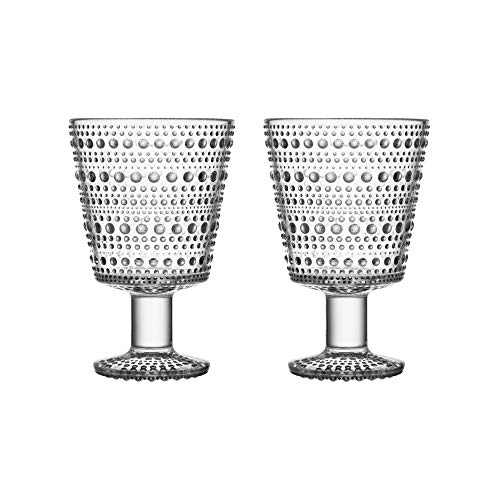 Iittala 1051133 Kastehelmi 2-er Set Gläser, 26cl, klar, Glas